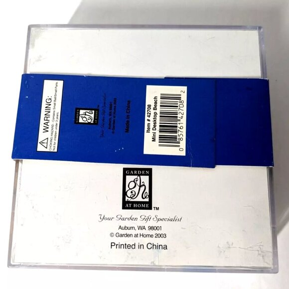 Vintage Desktop Beach Set American Zen, Graduation or Colleague Gift (New) - Picture 3 of 4